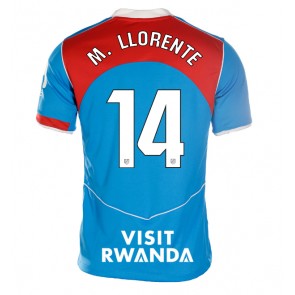 Atletico Madrid Marcos Llorente #14 Dámské Alternativní Dres 2025-26 Krátký Rukáv